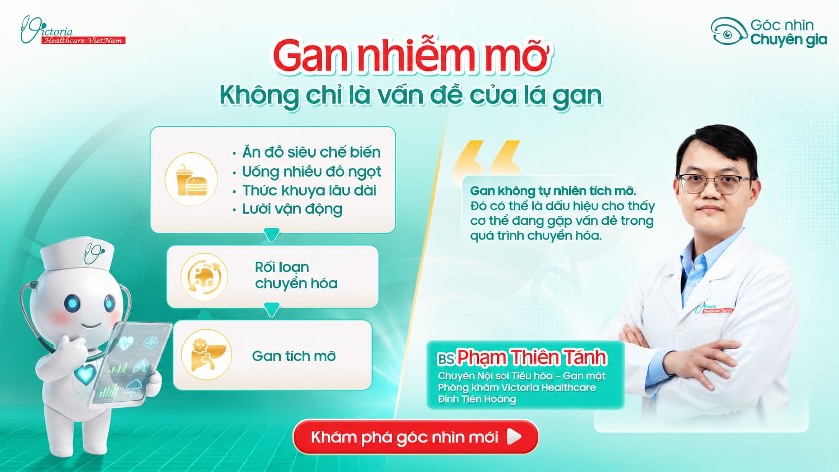 Gan nhiễm mỡ không còn là chuyện của người uống rượu – Đã đến lúc hiểu đúng về MASLD