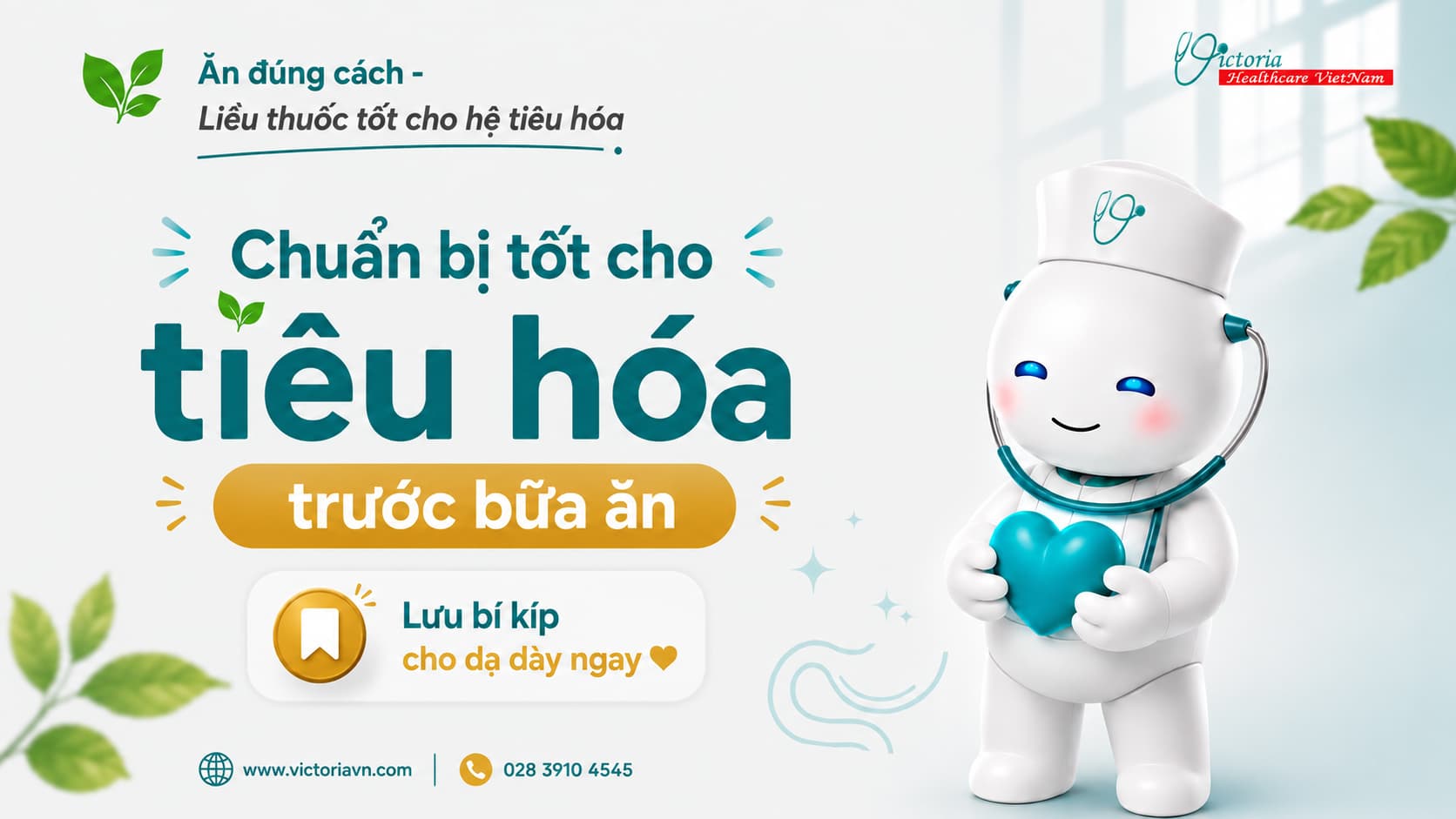 Chuẩn bị tốt cho tiêu hóa trước bữa ăn